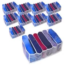 10 organizador de gaveta para calça jeans 20x25x40cm GG