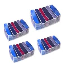4 organizador de gaveta para calça jeans 20x25x40cm GG