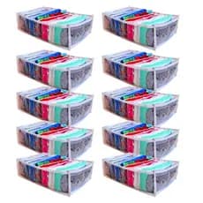 10 colmeia Organizadora de gavetas p/ bermuda (10x25x35) 10 nichos - Organizaplus
