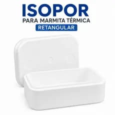Isopor Para Marmita  Térmica Retangular