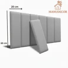 Cabeceira de Cama Box Adesiva Modular 60x20 Quarto Casal Solteiro a King  !!!ENVIO IMEDIATO!!!