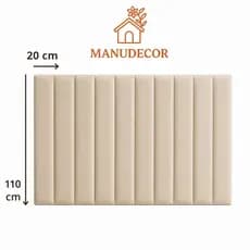 CABECEIRA DE CAMA BOX 110x20 Adesiva Premium - Design Moderno e Fácil Aplicação - ENVIO IMEDIATO!!!