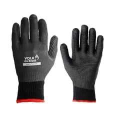 Luva Algodão Volk Vulcanizada Black Tractor CA37981