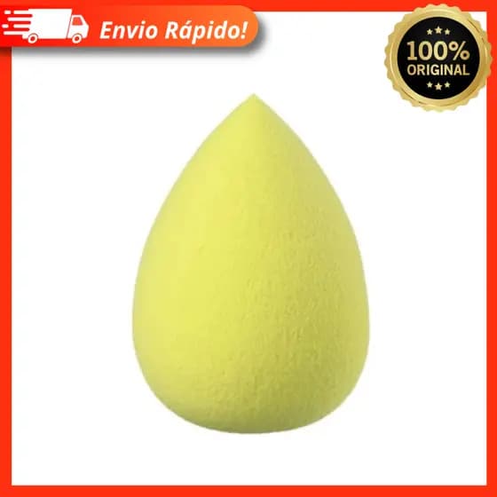 Esponja Gota Para Maquiagem Studio Klass Vough Amarela