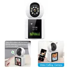 Câmera Wi-Fi 4MP com Vídeochamada – Monitoramento para Idosos e Crianças