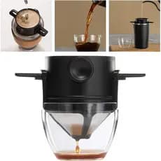 Filtro de Café Dobrável Portátil – Praticidade para Café em Qualquer Lugar
