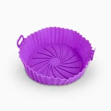 Forma de Silicone Reutilizável para Air Fryer – Antiaderente e Resistente ao Calor