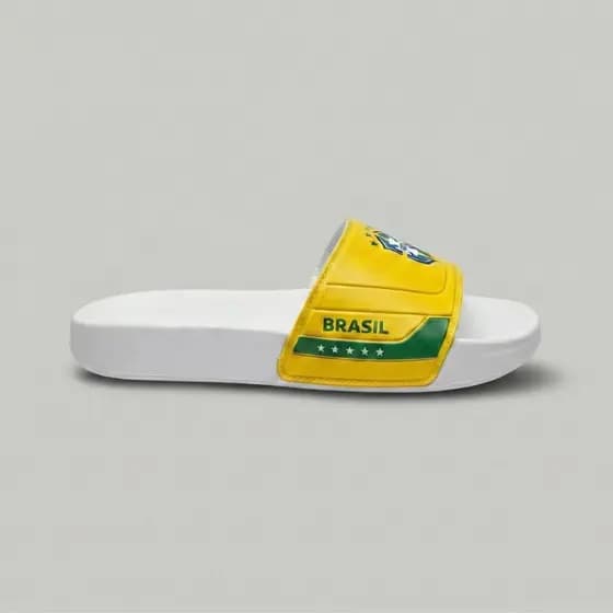 Chinelo slide masculino Seleção premium moderno casual leve confortável reforçado super promoção