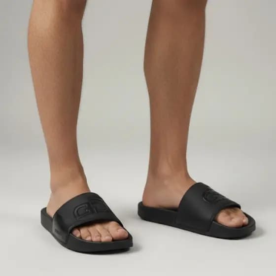 Chinelo slide Masculina Premium Estilosa Casual Para Qualquer Ocasião Leve Confortável Macia
