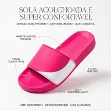 Chinelo feminino e masculino Slide Moderno Premium pro Dia a Dia  leve confortável macio  envio FULL