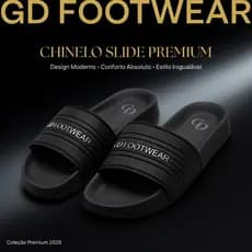Chinelo slide masculino Old Money Premium Para Passeios Festas solado macio  leve confortável