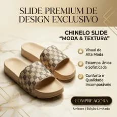 Chinelo slide premium masculino Casual Versátil leve confortável macio envio full