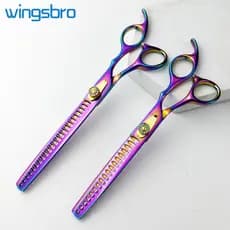 Wingsbro 7/8 Polegadas Grooming Chunkers Tesoura Cães Gatos De Desbaste Para Animais De Estimação Aparar