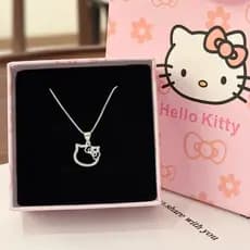 Colar Hello Kitty Com Pingente 2025 Presentes De Aniversário Populares Para Namorada E