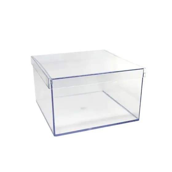 Caixas 15x15 acrilica para sobremesa, organizadora e lembrancinha