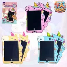 Lousa Magica Tablet LCD Unicórnio Infantil Educativa Digital