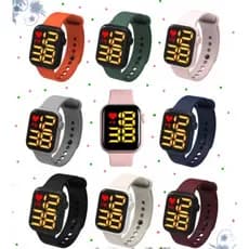 Relógio de Pulso Esportivo Watch Tipo Smart / Relógio digital Led Adulto e Infantil Esporte  Prova água