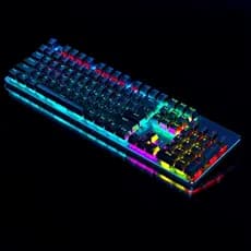 Kit Gamer Teclado Semi Mecânico Led Chroma Rgb Iluminado Jogos Pc Usb retroiluminado Computador Notebook Original LEHMOX À Prova D 'Água