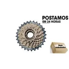 Roda livre 7 V index dourada última preta sunrun