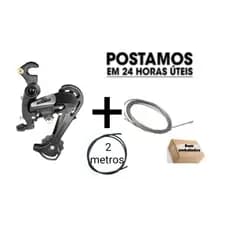 Cambio traseiro com Cabo e conduite
