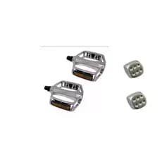 pedal plataforma cromado rosca fina  tampa valvula cromado