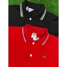 Kit 2 Camiseta Gola Polo Infantil Masculina Para Menino 100% Algodão Do 0 ao 14 Anos