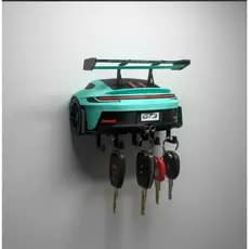 Porta Chaves Moderno Porsche Gt3 Perfeito Novidade Luxo