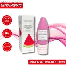 Creme Área dos Olhos Glow Love Melancia 60g Max Love | Iluminador Híbrido, Vitamina E, Hidrata1ZCX