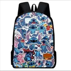 Mochila escolar  stitch, mochila estudantil, mochila de viagem para crianças, STITCH, stitch mochila, bolsa escola