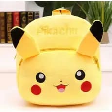 Mochila Infantil Pikachu De Pelúcia Bolsa Pikachu Pokemon, mochila infantil, mochila crianças, pikachu, bebe