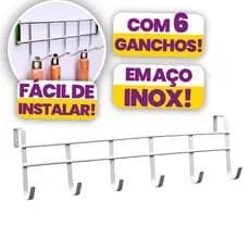 Suportes Ganchos Para Porta de casa ou Ganchos para Armários e Guarda Roupa