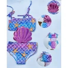 Maio | Biquini infantil moda praia feminina roupa de banho para menina biquini de personagens variados