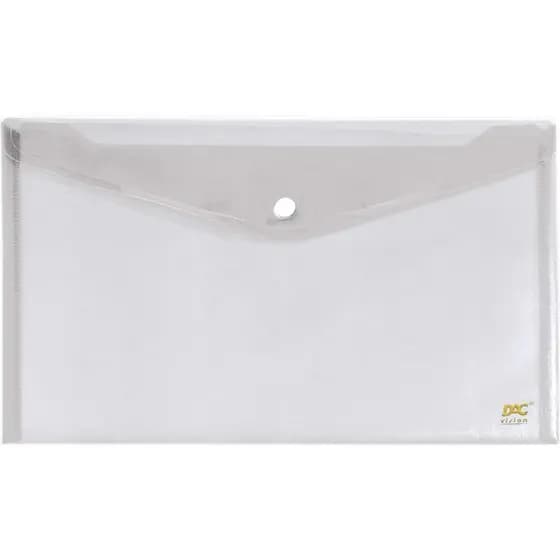 Pasta Malote A5 Cristal C/BOTAO PCT.C/10