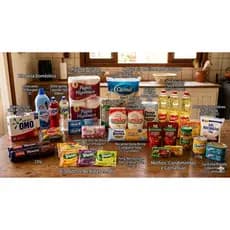 Cesta Básica Completa 45 Itens – Alimentos + Limpeza | Ideal para Família