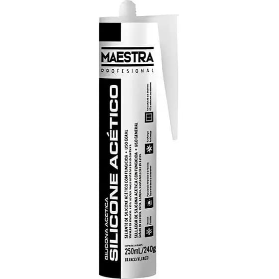 SILICONE TRANSP ACETICO MULT USO 240G