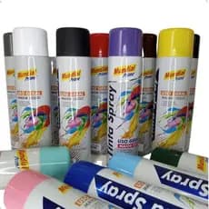 Tinta Spray Uso Geral Diversas Cores 400ML 250g Mundial Prime - Madeira Parede MDF Metais Tecidos Gesso Porcelana