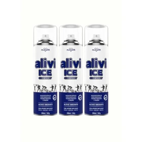 03 un gelo alivio p/ dores musculares torções alivi ice myhealth
