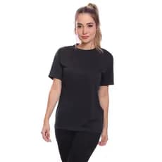 Camiseta Feminina Dry Fit Proteção Solar UV Básica Lisa Treino Academia Fitness