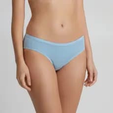 Kit 6 Calcinha Básica Adulto Tanga Algodão Casual Confortável