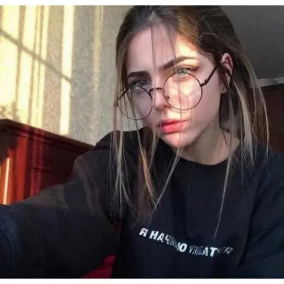 Armação Óculos Redondo Lente Sem Grau Unisex