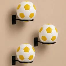 Kit03 Suporte Bola Futebol Basquete Vôlei + Parafusos e Buchas Super Reforçado