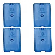 4 Placa Gelo Reutilizável 500ml Bolsa Térmica Caixa Isopor
