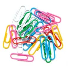 Clips Redondo 28mm c/ 100 und (escolha a cor)