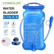 Newboler 1L 1.5L 2L 3L Bexiga De Água PEVA Bolsa De Hidratação Para Corrida Sem BPA Portátil À Prova De Vazamento Caminh
