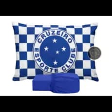 JOGO DE LENÇOL SOLTEIRO INFANTIL CRUZEIRO FRONHA TRAVESSEIRO, LENÇOL DE ELASTICO