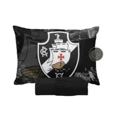 JOGO DE LENÇOL SOLTEIRO COM ELASTICO VASCO DA GAMA LENÇOL INFANTIL FRONHA E TRAVESSEIRO