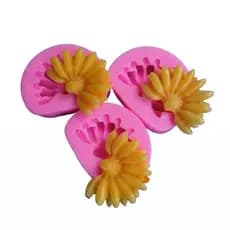 Molde de Fondant de Banana pudim sobremesa molde decoração de bolo