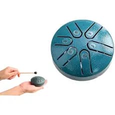 Tambor De Chuva Para O Exterior , Língua De Aço 3 Polegadas 6 Notas , Instrumento À Prova D'água Musical De Jardim Educação