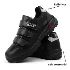 QUEIMA DE ESTOQUE sapatilha tenis sem clip com refletivos e sola costurada
