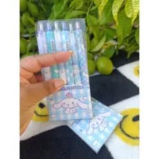 conjunto canetas cinnamoroll